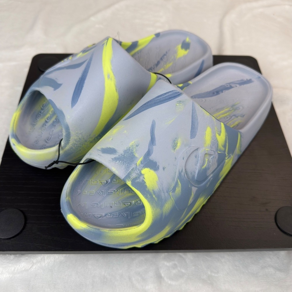 Quiksilver Cloudbreak‎ Tie-Dye Slide Sandals Comfort Cushioned Beach Mens 13 New